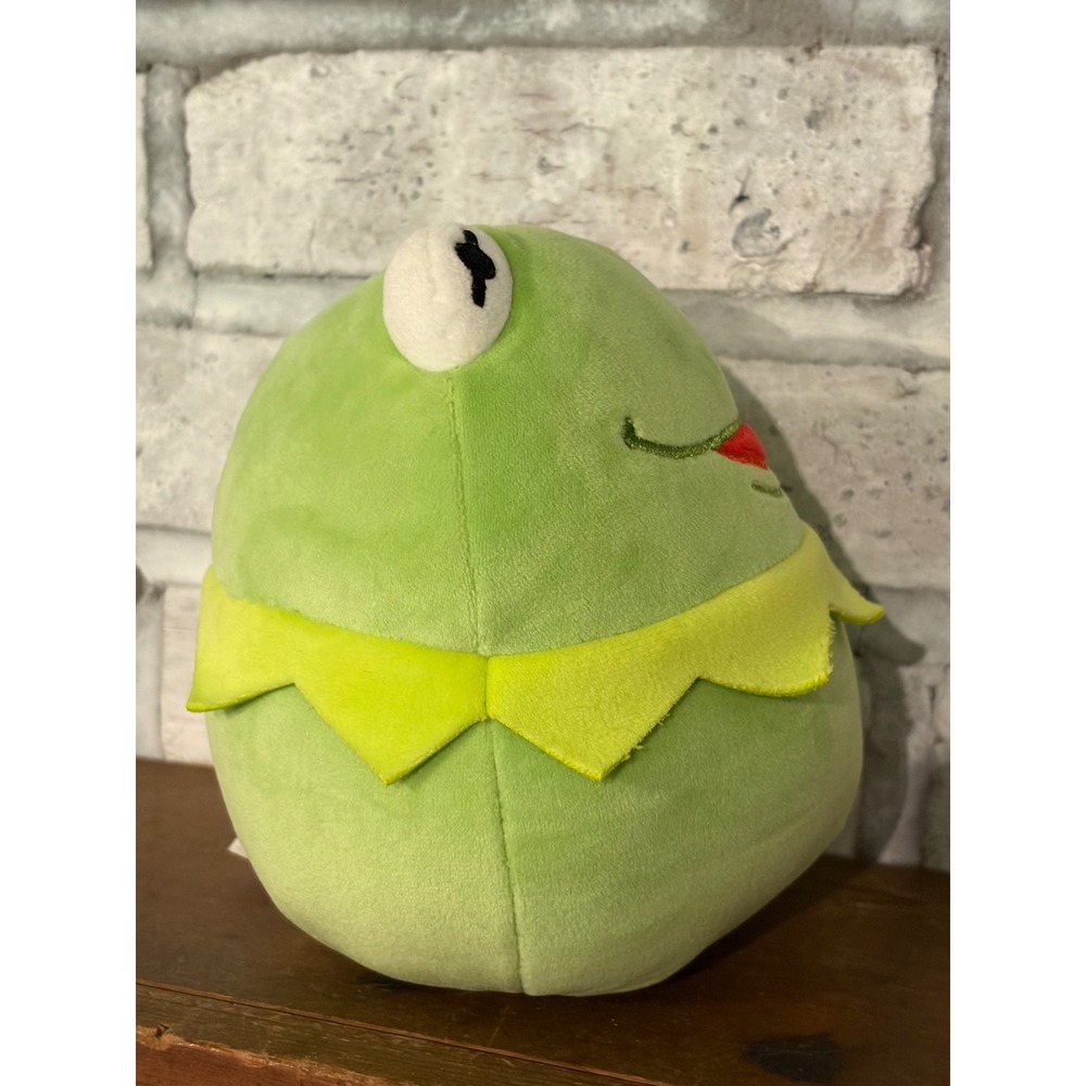 Squishmallows 8" Kermit the Green Frog Muppets Disney Squishmallow Plush - Picture 4 of 5